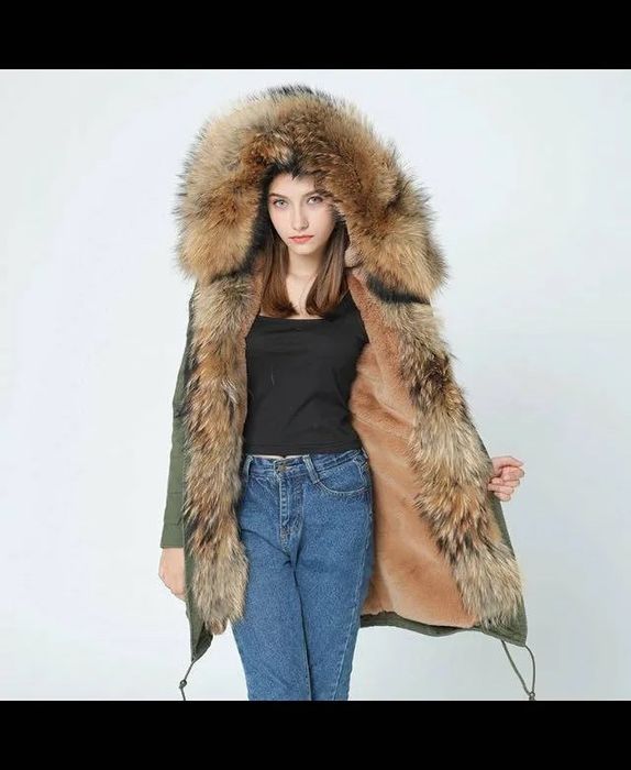 парка зима-весна мех снимается будет плащ