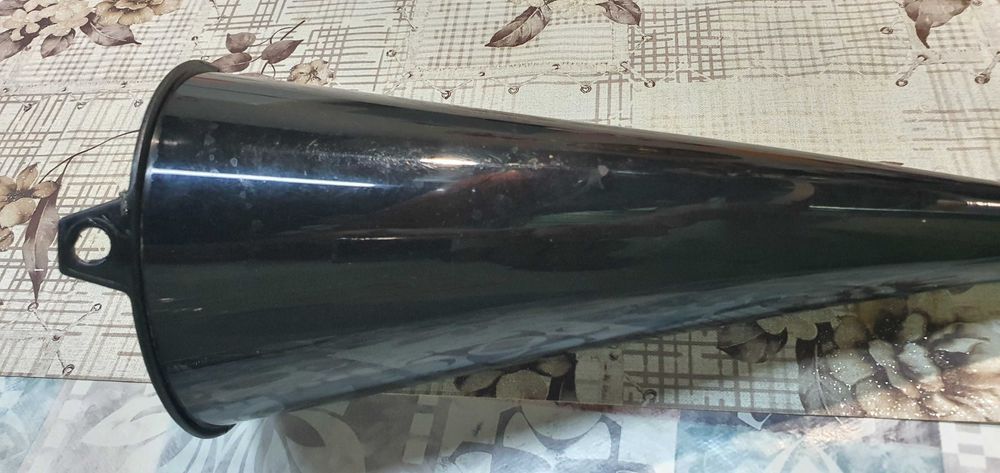 Фуния AMIO, маслена или за AdBlue Течност 120 mm, полипропилен, черна