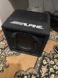 Subwoofer alpine activ 300w