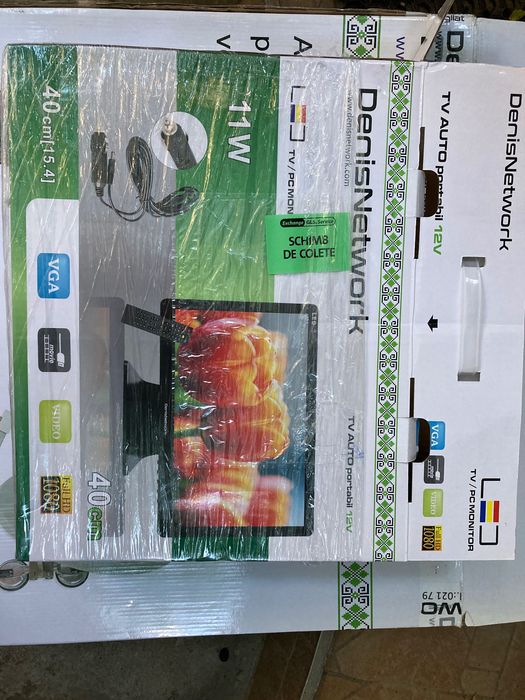 SET CAMPING/RULOTA -monitor/receptor focus tv/2 Antene/ d. semnal !