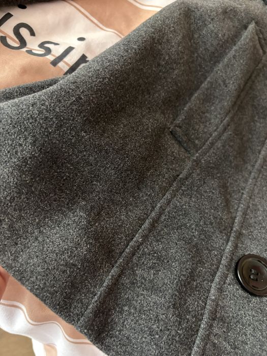 Дамско сиво палто