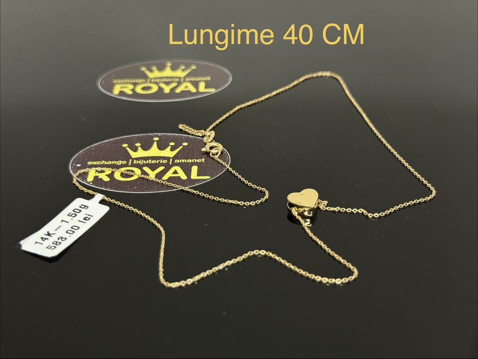 Bijuteria ROYAL : Lant AUR 14K / 1.5 GR