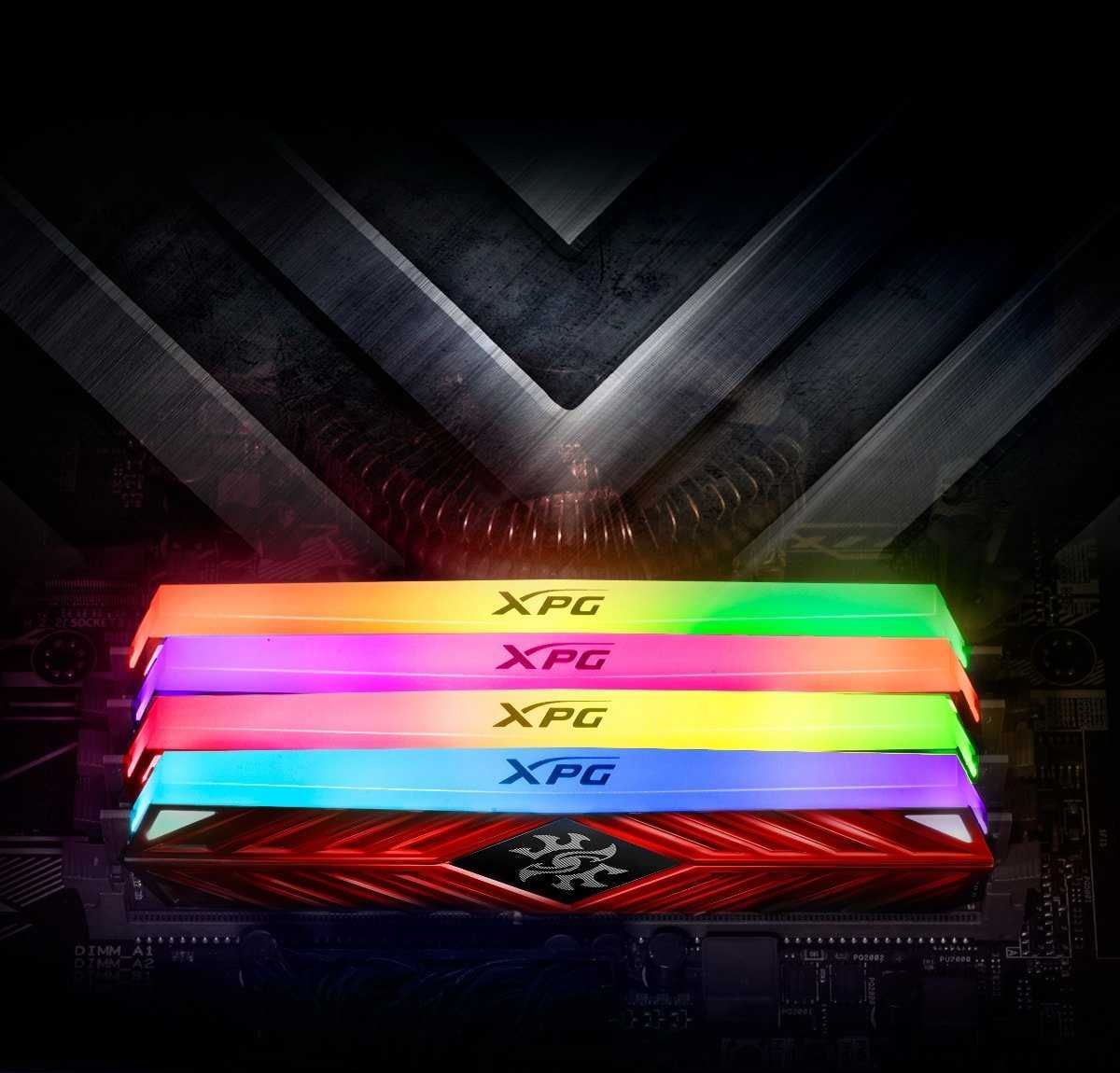 RAM памет DDR4 PC 8GB 3000MHz XPG Spectrix D41 RGB Crimson Red, Adata