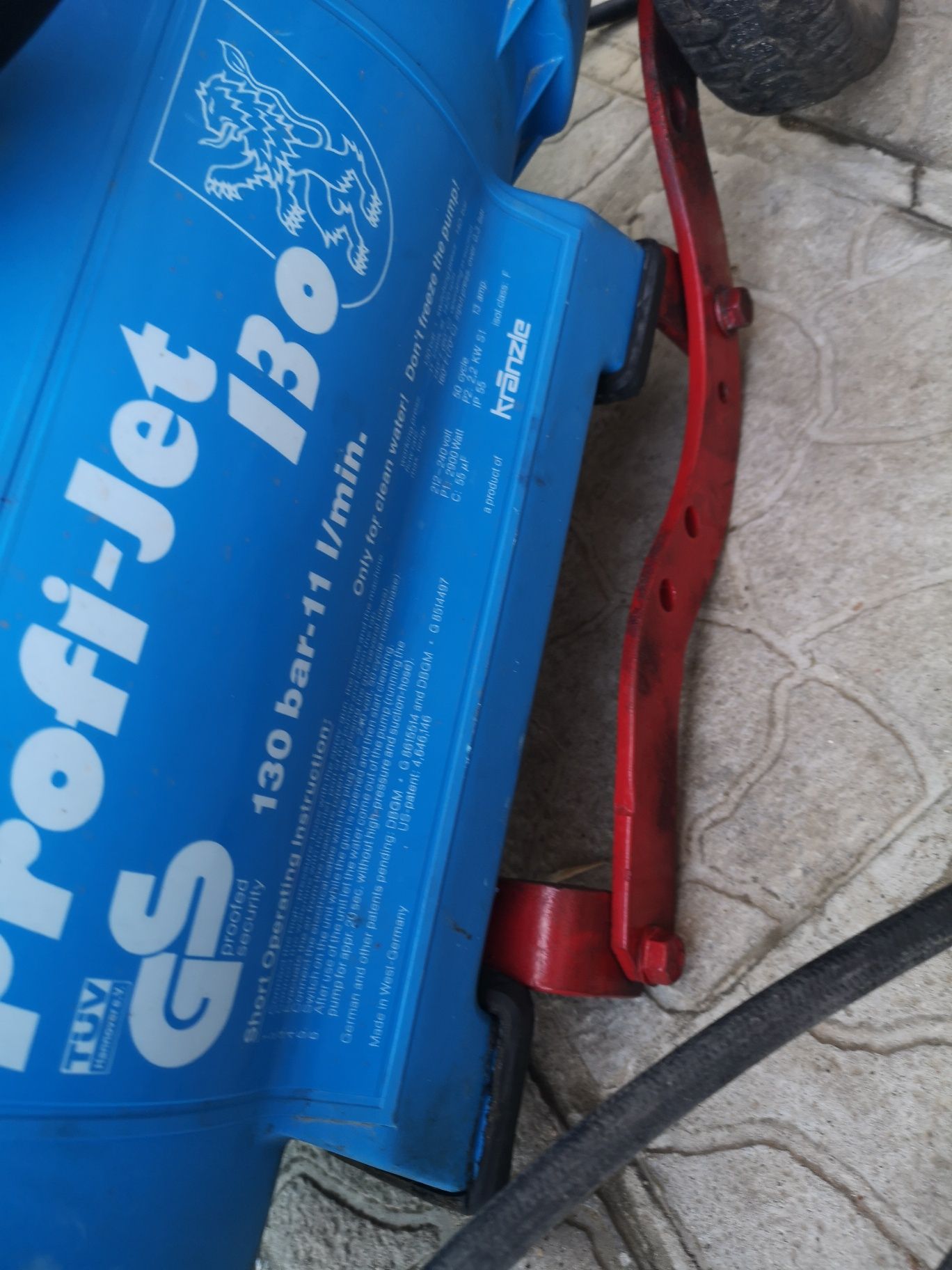 Водоструйка Kranzle PROFI 160BARA 10L/Min Керамика Супер Клас
