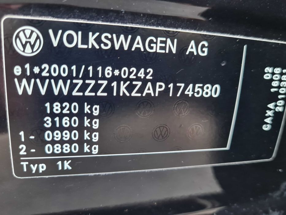 VW GOLF 1,4 TSI an 2010 benzina, cash sau rate  fixe, inmatriculat