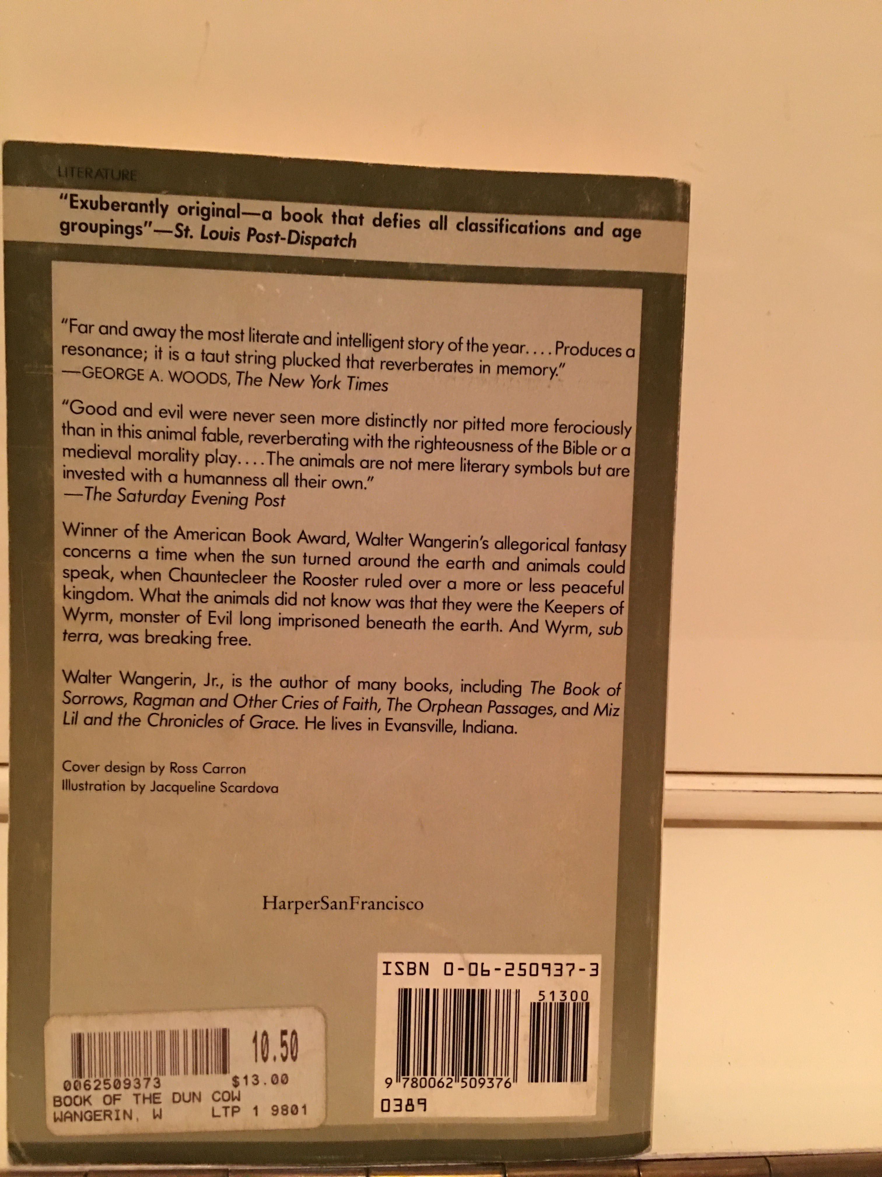 Книга The book of the dun cow