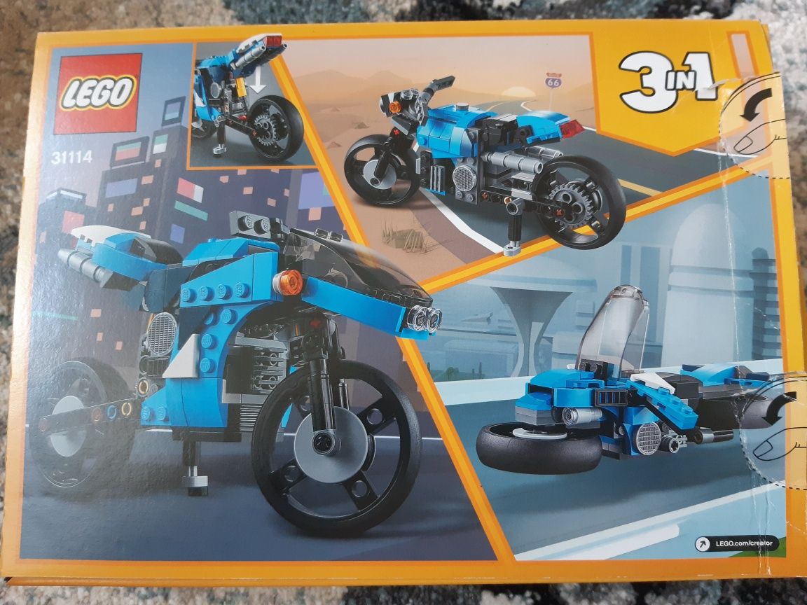 Motocicletă Lego