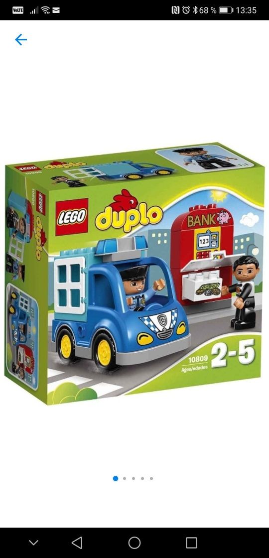 LEGO® DUPLO®, Patrula de politie 10809