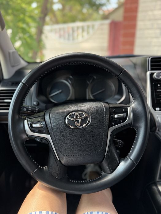 Чехол для руля на Прадо