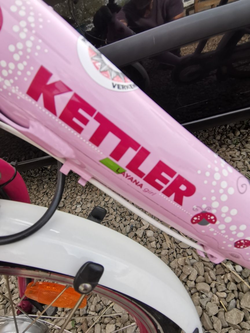 Bicicleta copii(fetite), marca Kettler, roti 20 inch