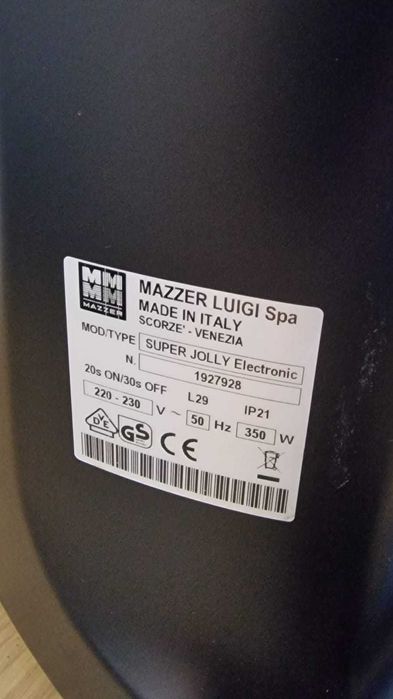 Rasnita Cafea Mazzer Luigi Spa