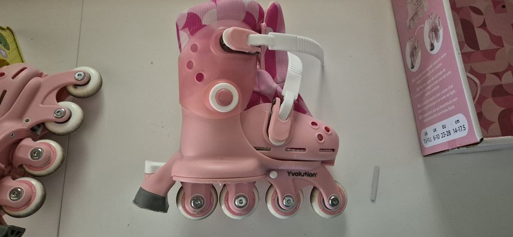 Patine cu rotile pentru copii Yvolution - Twista Skates, marimea 23-28