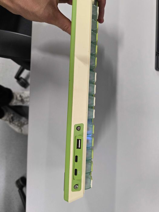 Mexanik Klaviatura , "KZZI K75 PRO lemon green,RGB"