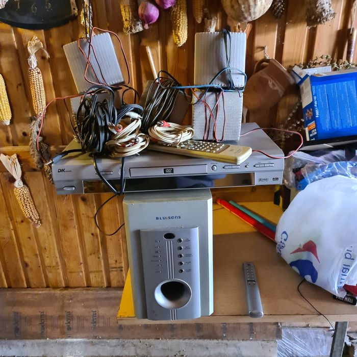 Set audio 5+1 și dvd player