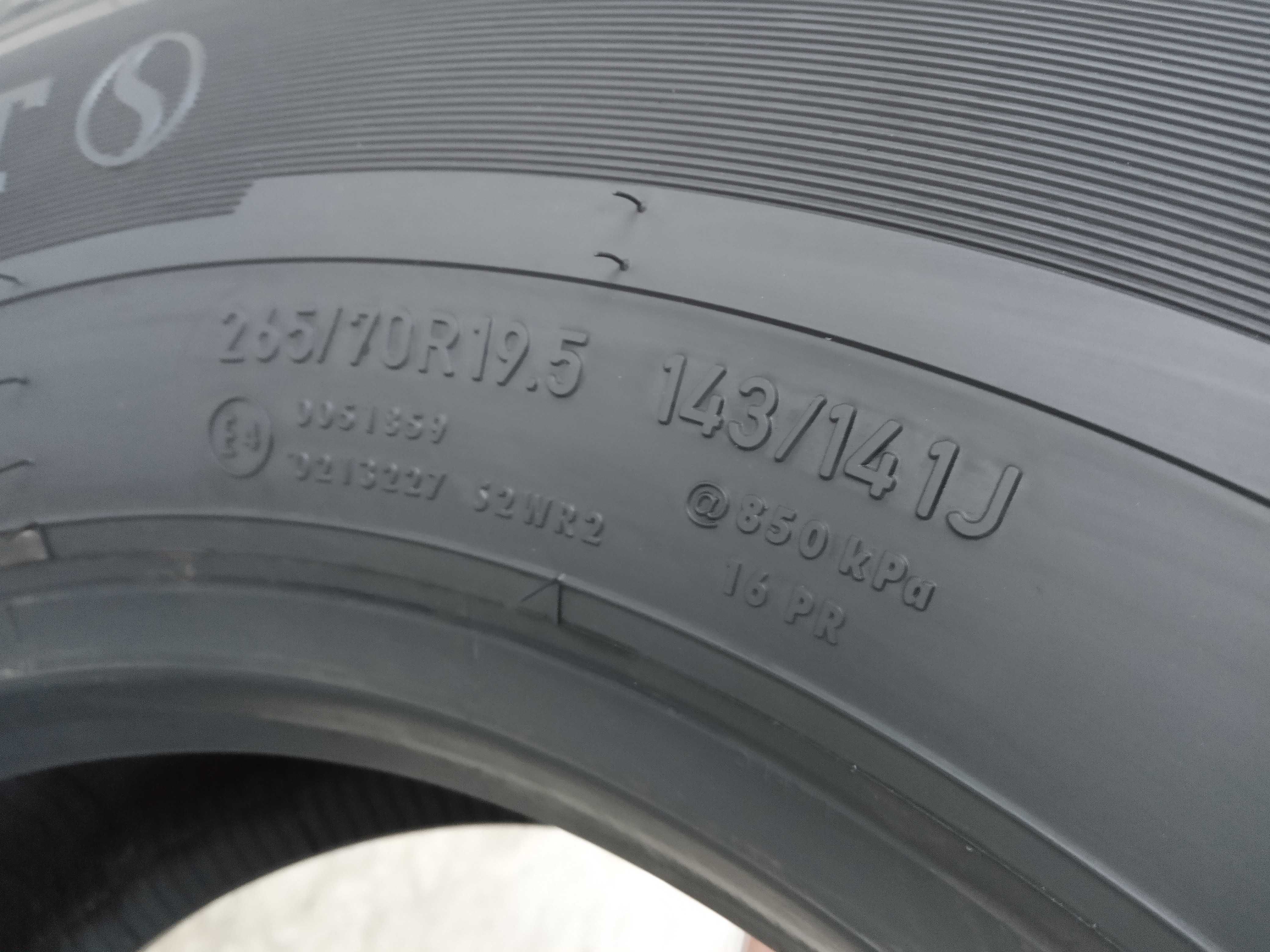 1 гума за ремарке 265/70R19.5 Semperit Runner T3 143/141J 16PR DOT1623
