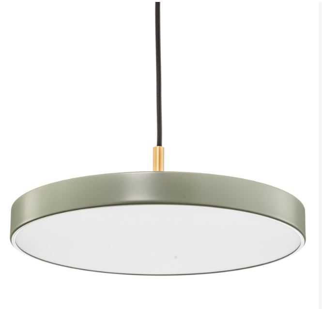 UMAGE Asteria mini lampă susp. alamă verde deschis