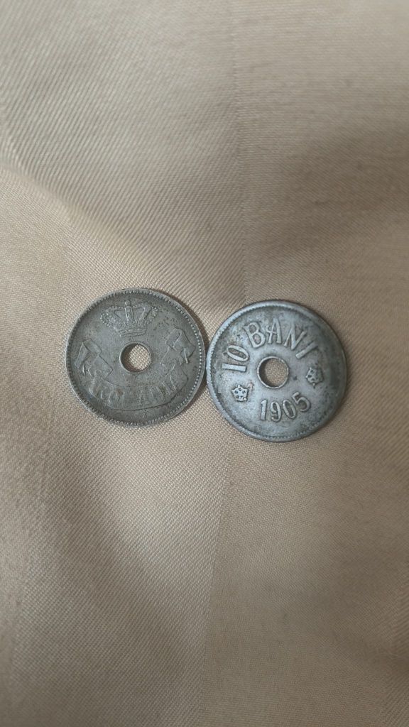 Vând monede vechi 10 bani 1906