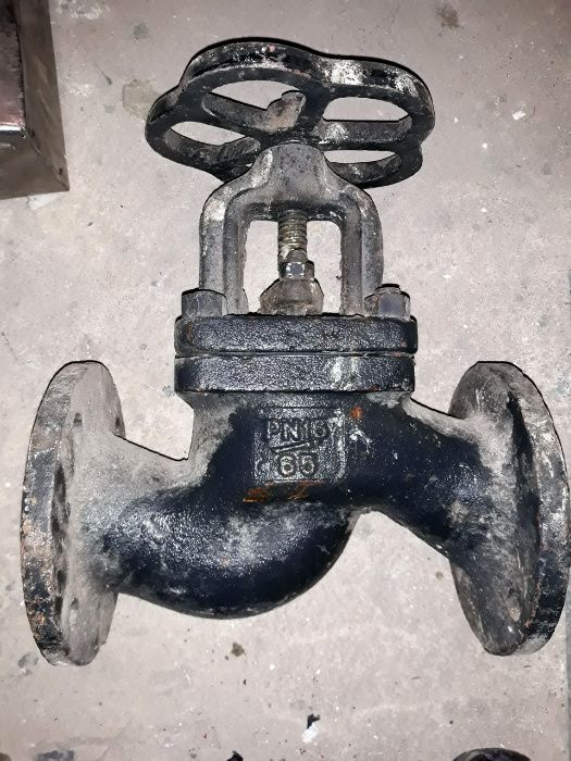 Продава спирателен кран, вентил шибърен, вентили, кранове - 5 бр.