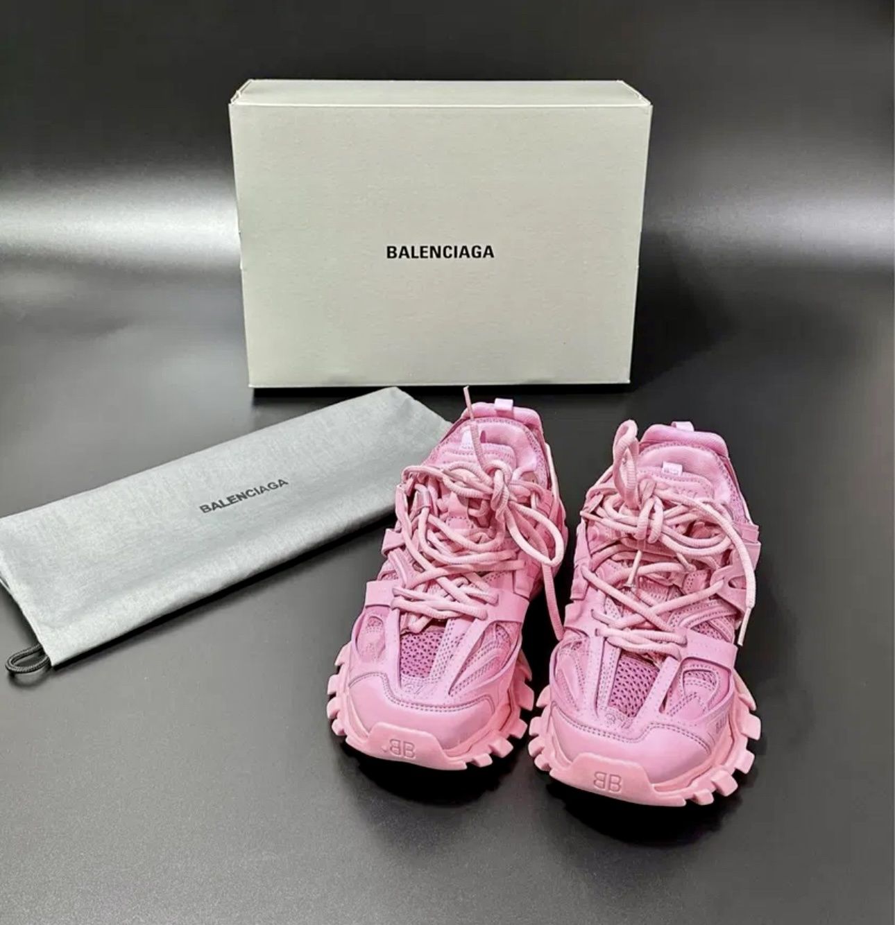 Маратонки Balenciaga Track Pink
