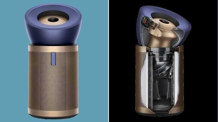 Очиститель воздуха Dyson Big+Quiet Formaldehyde BP04 Blue and Gold