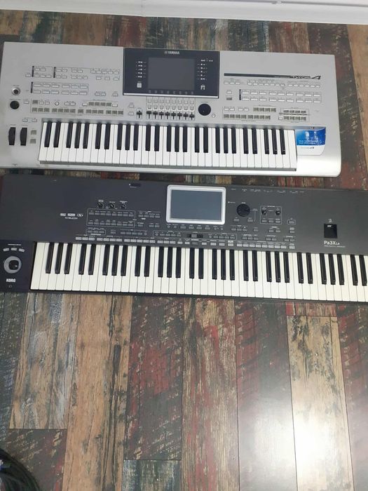 Yamaha tyros 4 și korg pa3x le