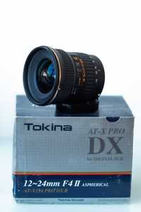 Obiectiv UltraWide TOKINA 12-24 f4 II pentru CANON, AT-X Pro, SD (IF)