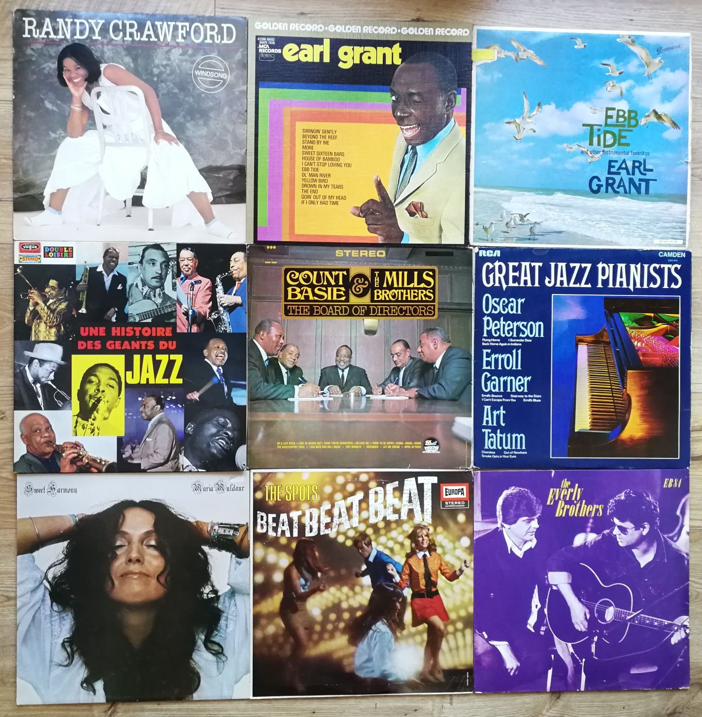 Vinil Stephene Grappelli Al Hirt Wilson Pickett Sonny Rollins Santana