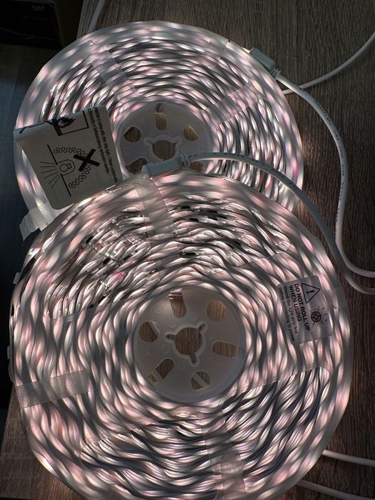 Лед лента, лед маркуч, коледни лампички