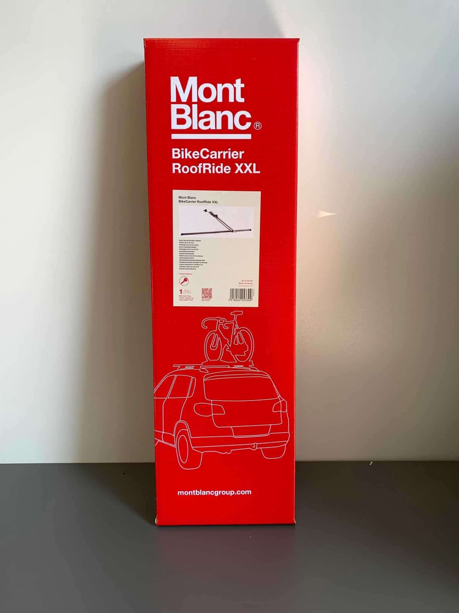 Suport auto bicicleta Mont Blanc pentru bare de portbagaj
