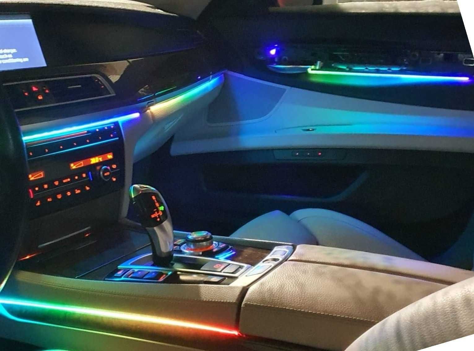 Kit Lumini Ambientale Interior Auto Symphony 18 in 1 Dinamice