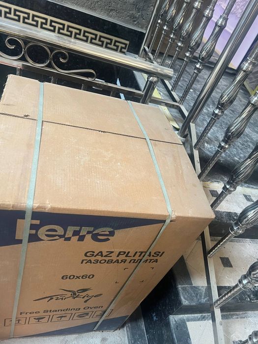 Gaz plita Ferre LP60G-31DB-ECO F(22) .3 ta Gaz va 1 Elektr komforka