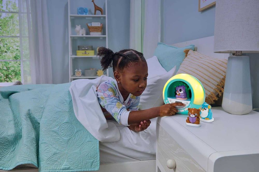 LeapStory Треньор за сън, над 60 успокояващи истории и песни, 3+ год