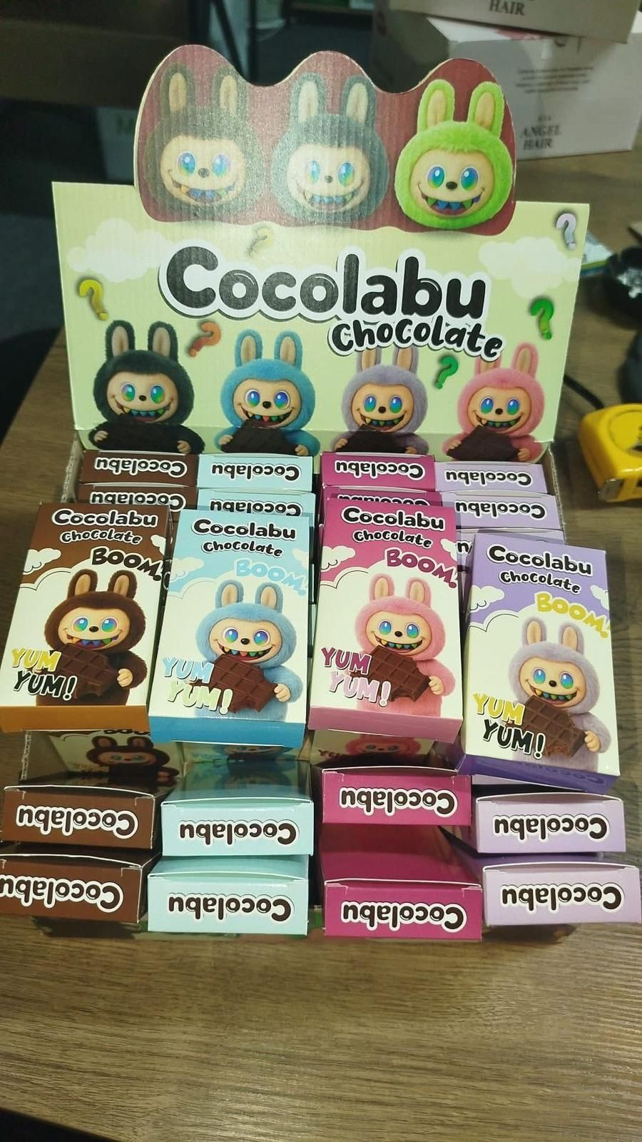 Cocolabu chocolate Шоколад Лабубу Labubu