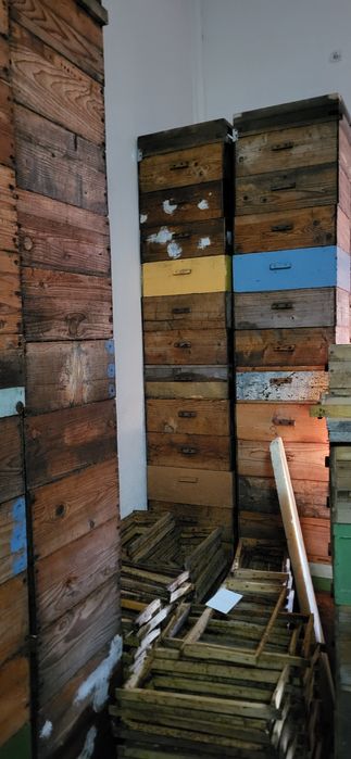 Vand stupi tratati cu parafina, rame, diferite dimensiuni