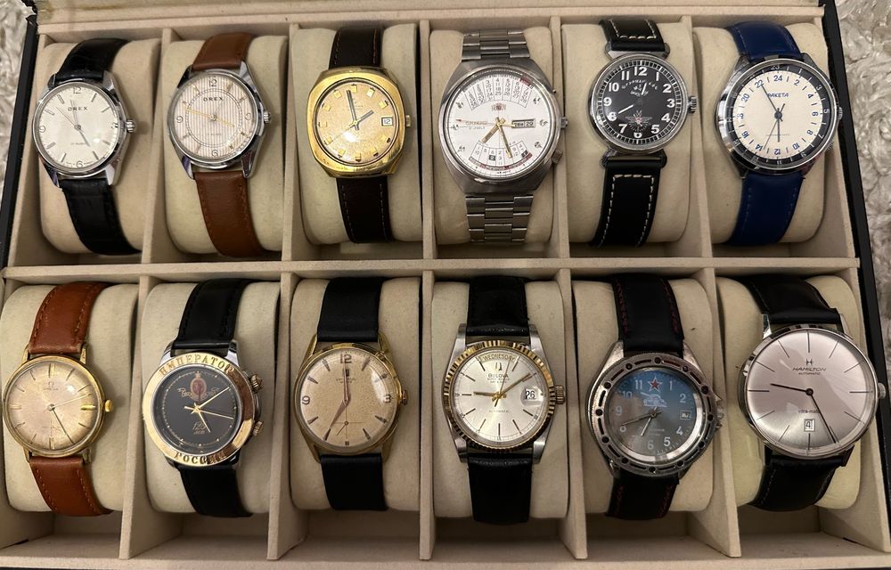 Vand Ceasuri Vintage Colectie Rare Barbati