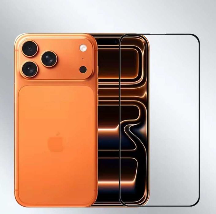 Folie Sticla Full iPhone 17 Pro Max / 16 Plus / 17 Air / 15 / 14 / 13