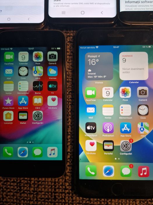 Lot telefoane samsung S6,S7,S7Edge,S8,S10,Iphone 8+, Iphone 6