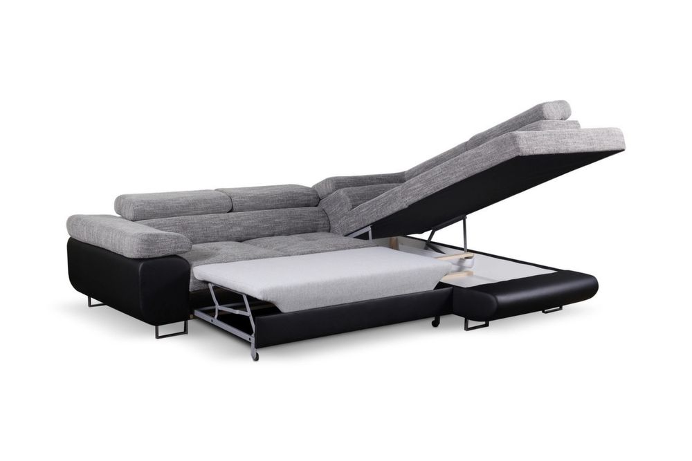 Ъглов разтегателен диван с ракла – отлично състояние