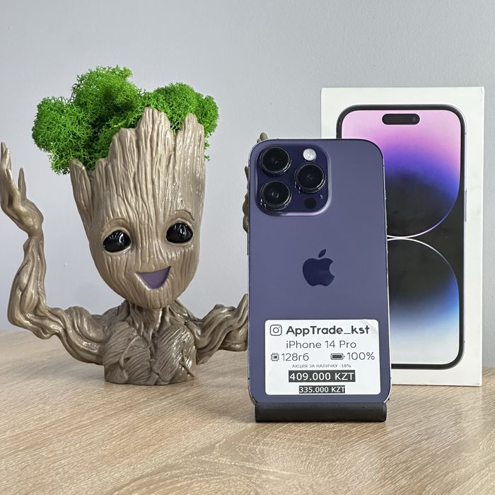 iPhone 14 Pro 128 гб Айфон 14 Pro 128 gb 100% | РАССРОЧКА