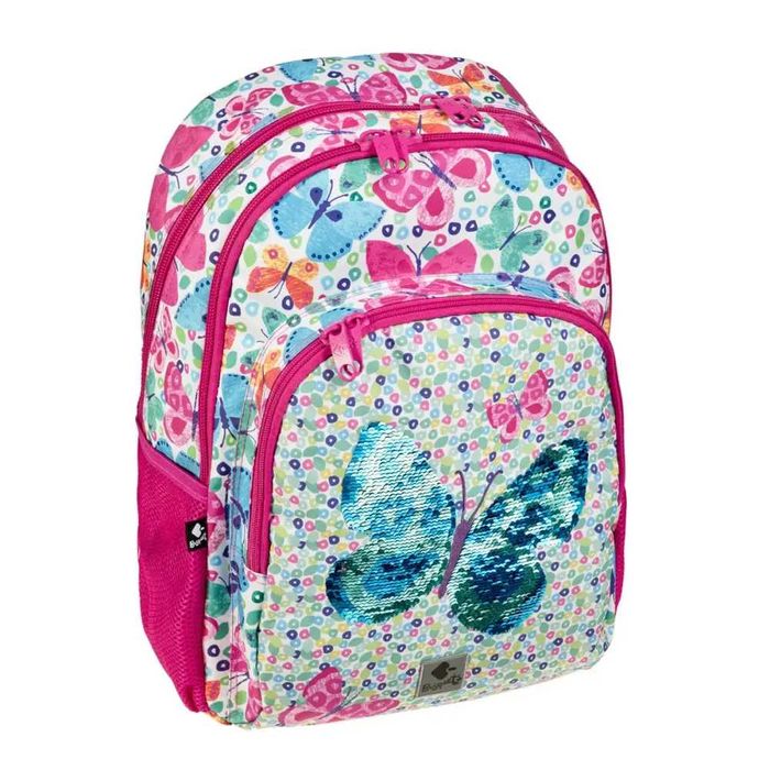Ученическа раница с двулицеви пайети Busquets