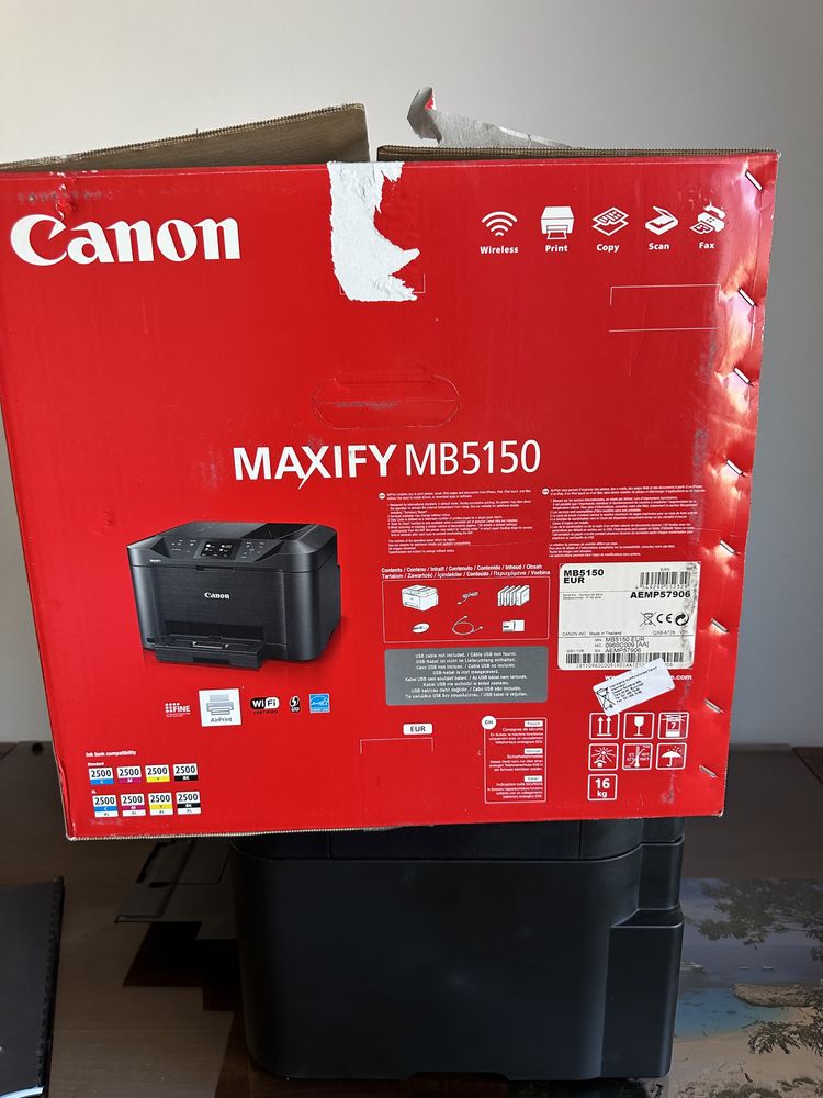 Imprimanta multifunctionala maxify MB5150