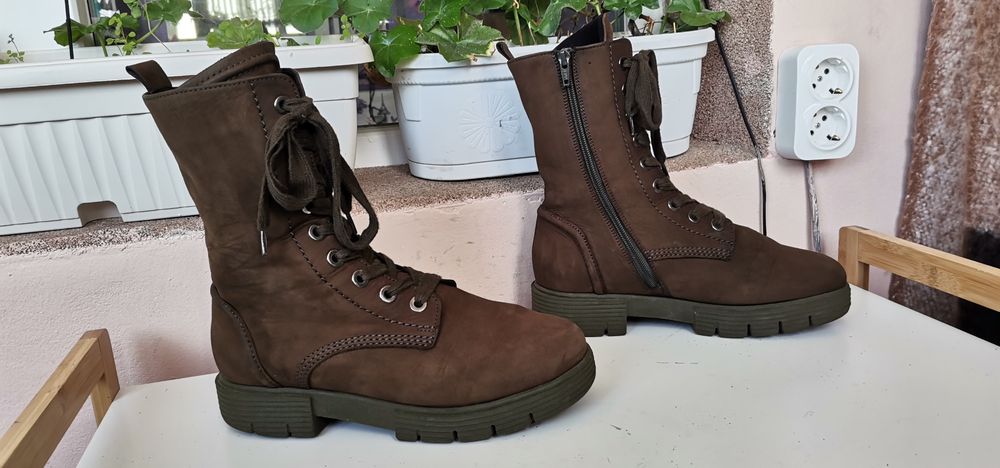 Ботуши Gabor 38.5н.Естествена кожа