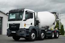 MAN TGS 32.470 / 8X4 / BETONIERĂ / 9 M3 / CIFA / JANTE DIN ALIAJ / EURO 6 / CONTRACT DE SERVICE POST-SERVICE