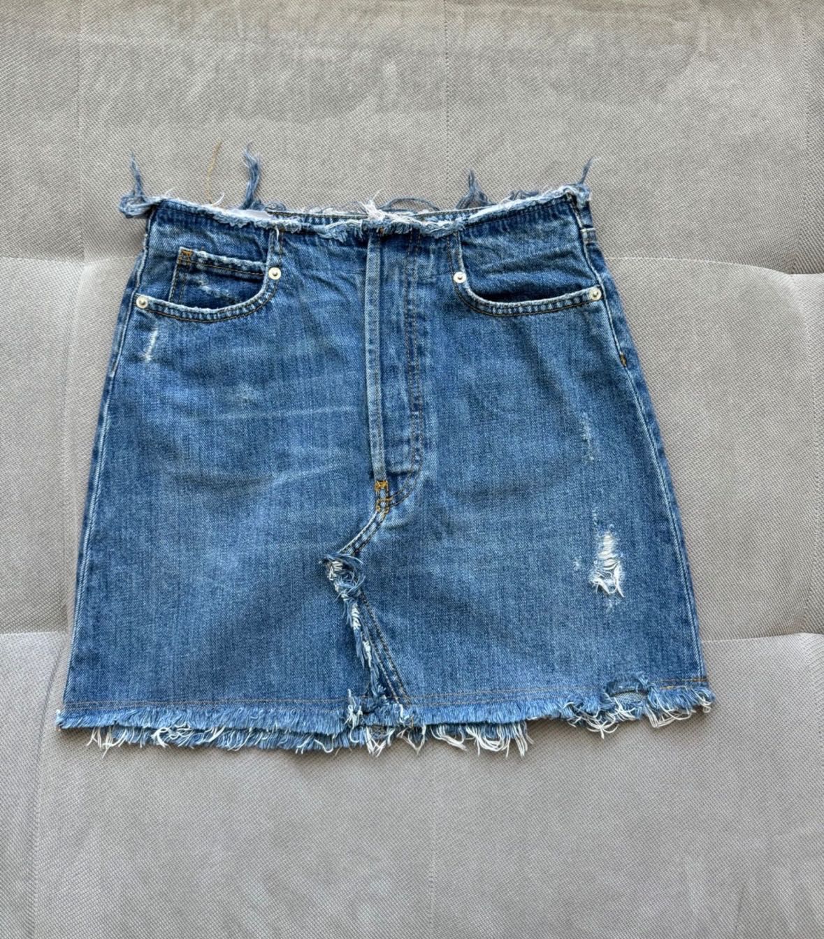 Дамска дънкова пола ZARA