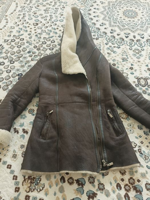 Дубленка б/у, размер 42,44