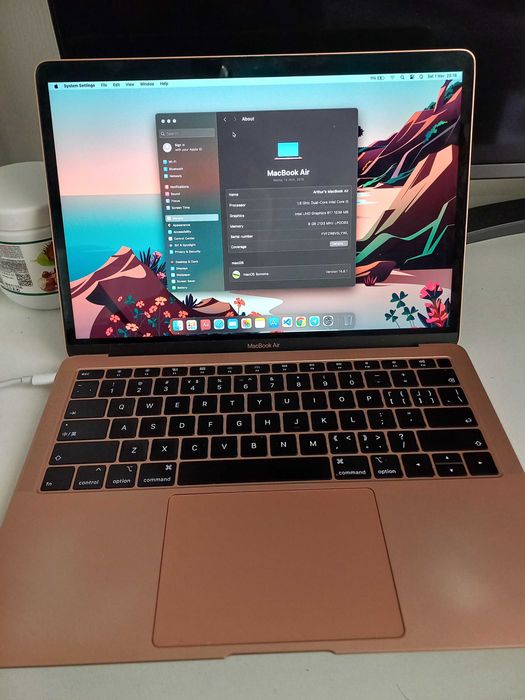 Macbook Air 2019 i5 128GB Rose Gold