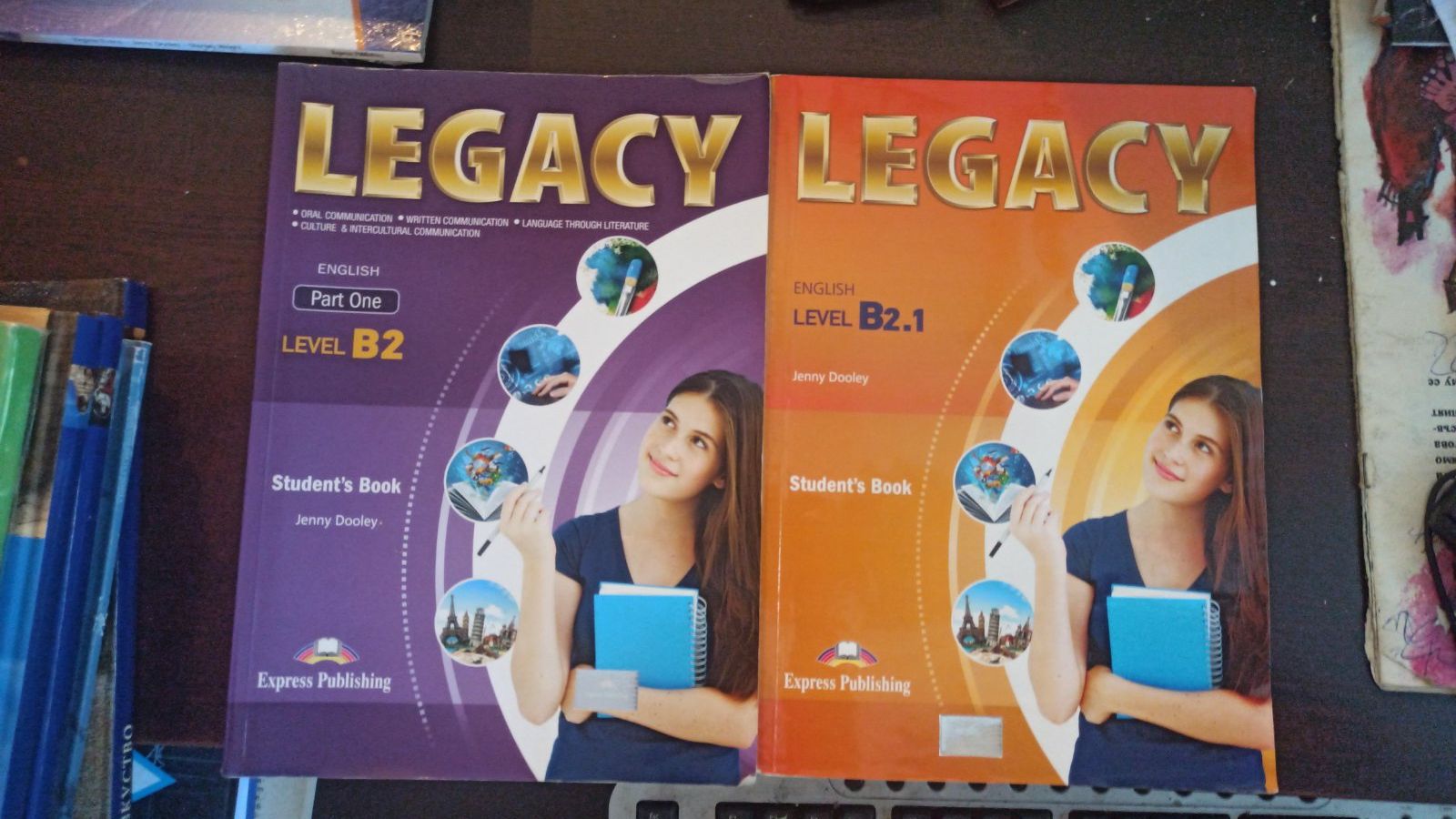 Учебници Legacy нива B2 ; B2.1 и А1