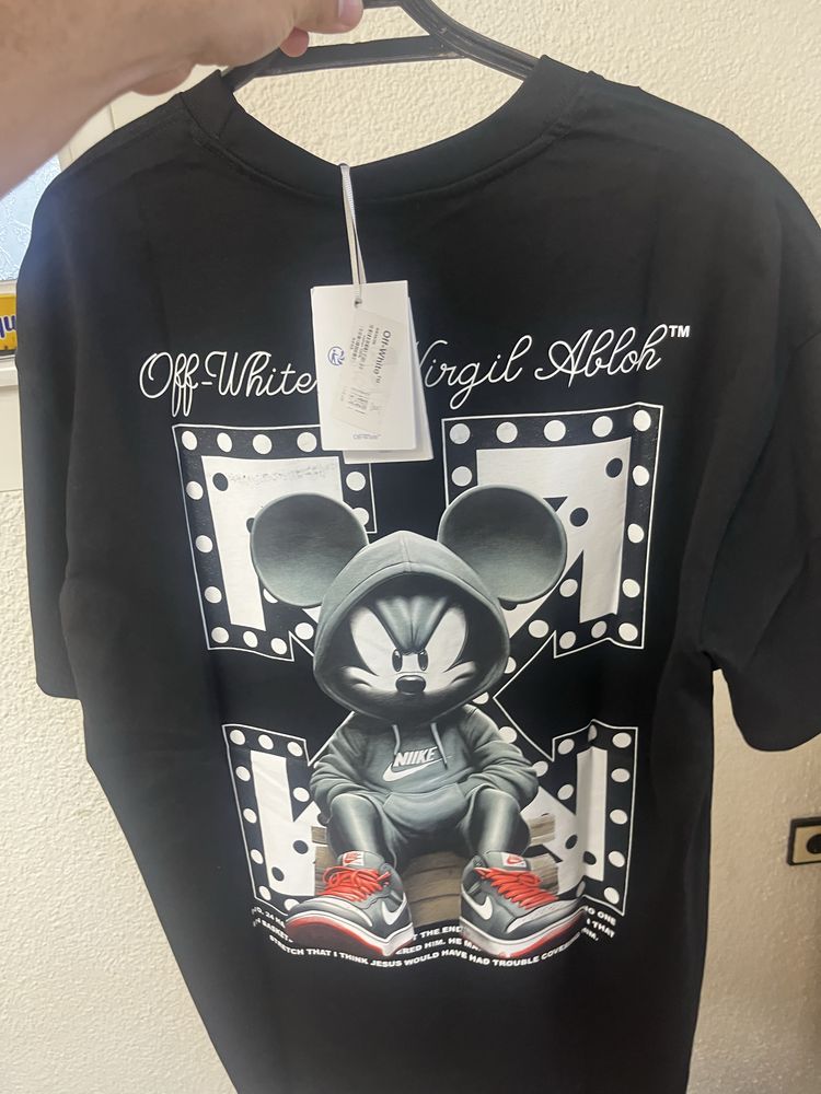 Тениска hilfiger , balenciaga , armani , off white