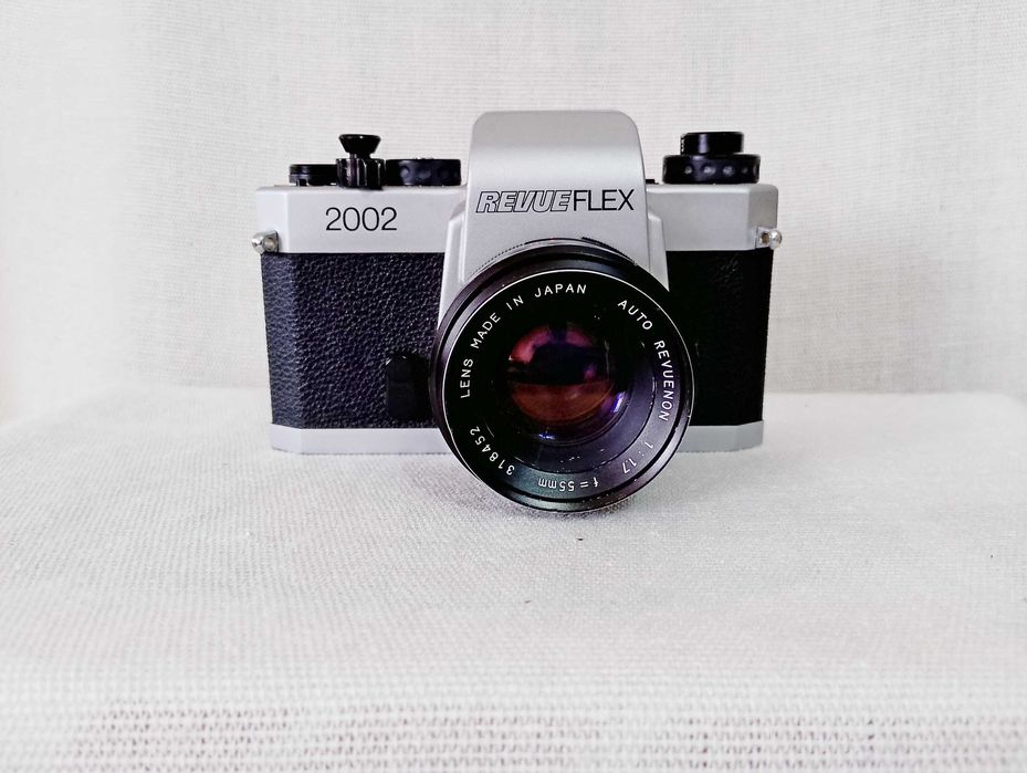 Revueflex 2002 (Chinon CX II) + Auto Revuenon 55/1.7