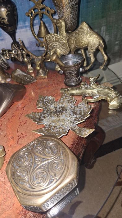 Colecție vintage bronz/alamă